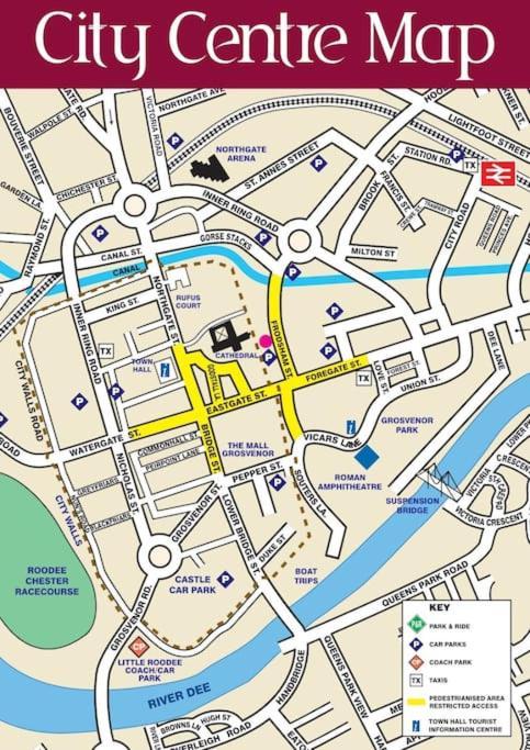 Luxury Apartment: City Centre, Stylish, Modern Chester Zewnętrze zdjęcie